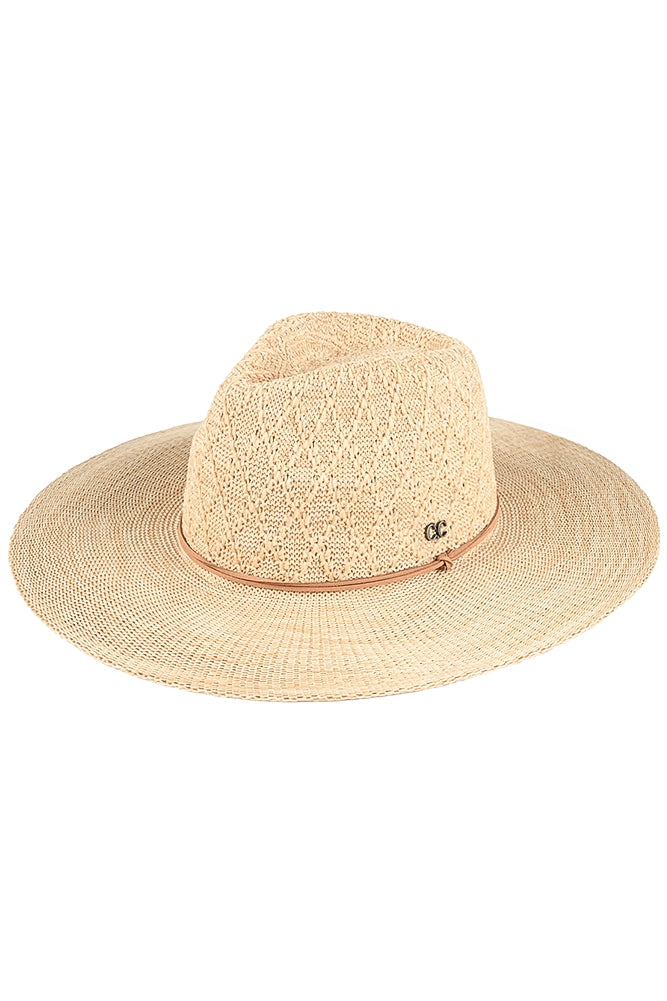 Packable Straw Panama Hat