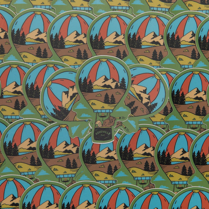 Sky High - Asheville Sticker