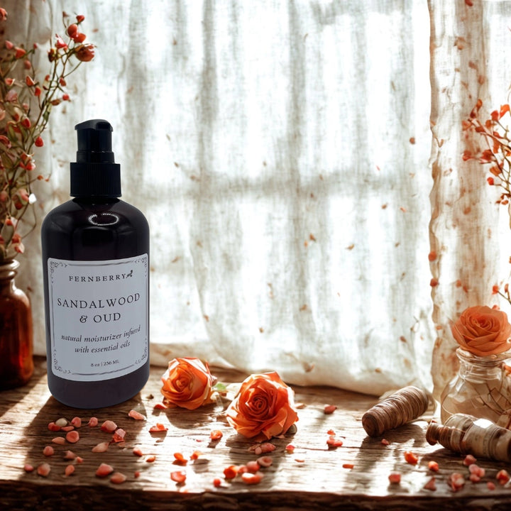 Fernberry Vegan Lotion - Sandalwood & Oud