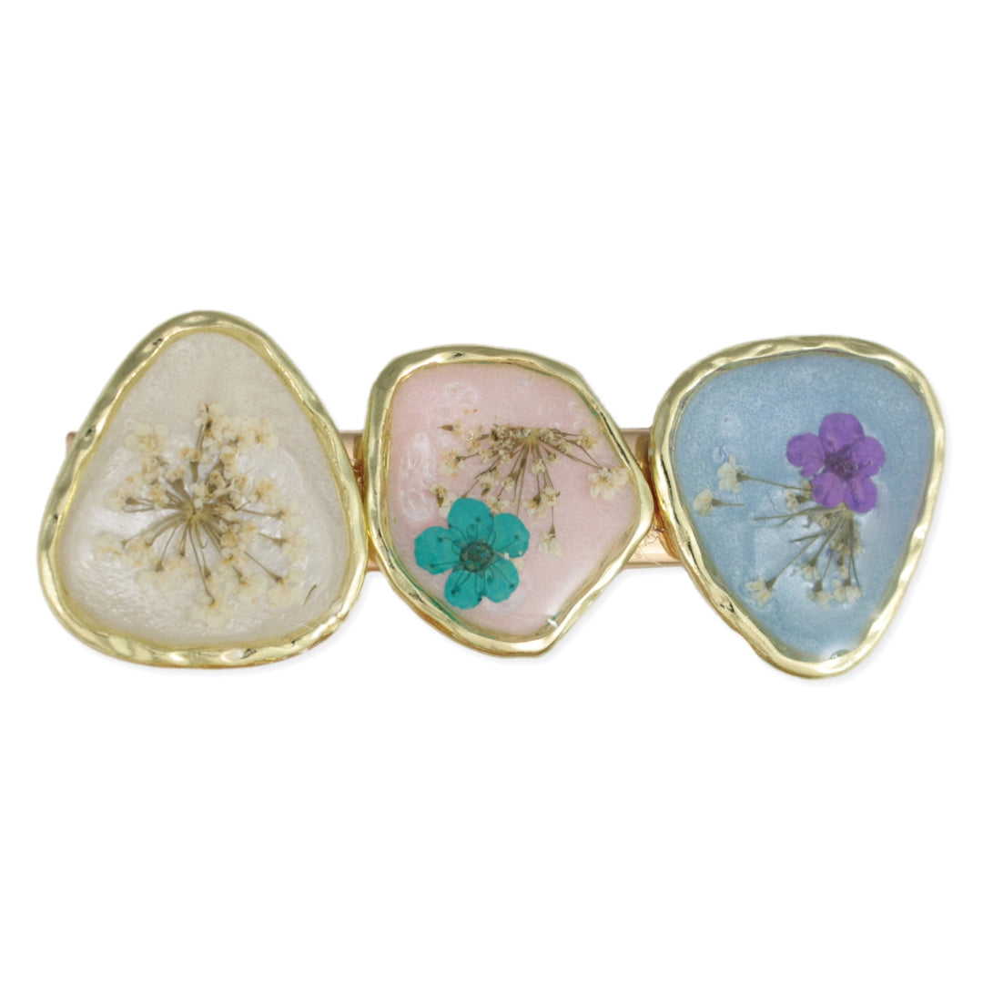 Dried Flower Barette
