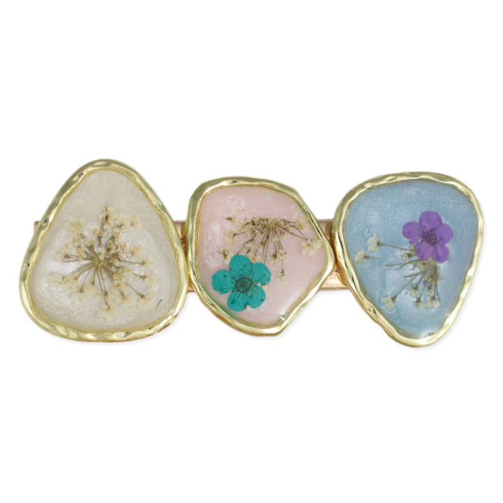 Dried Flower Barette