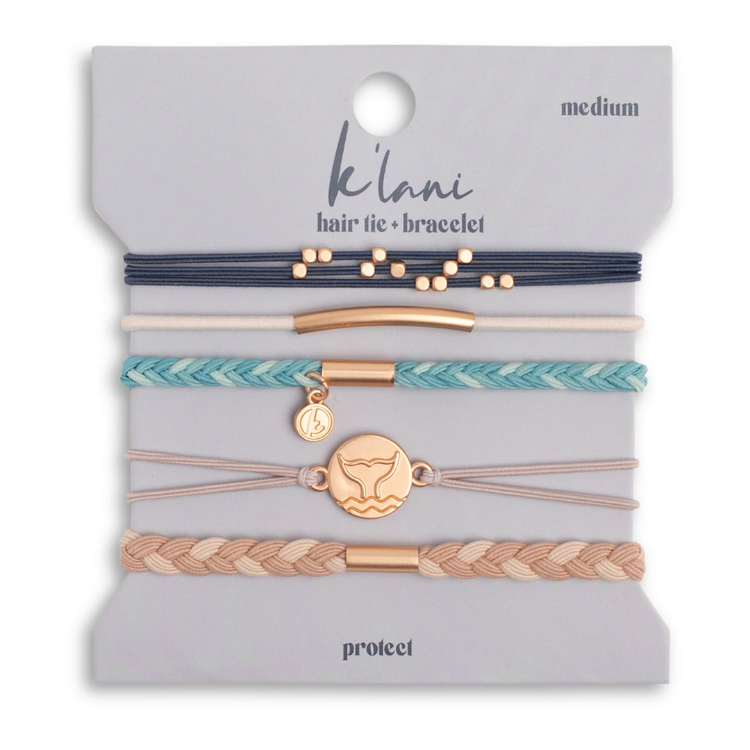 Athleisure Bracelet + Hair Tie Set