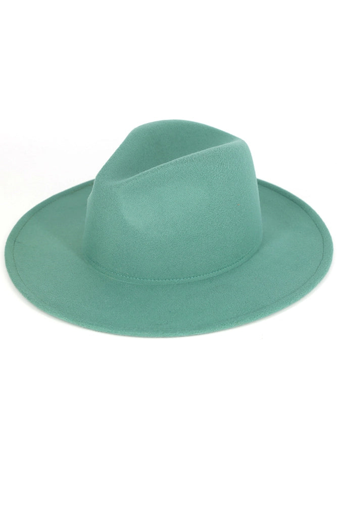 Solid Felt Panama Hat