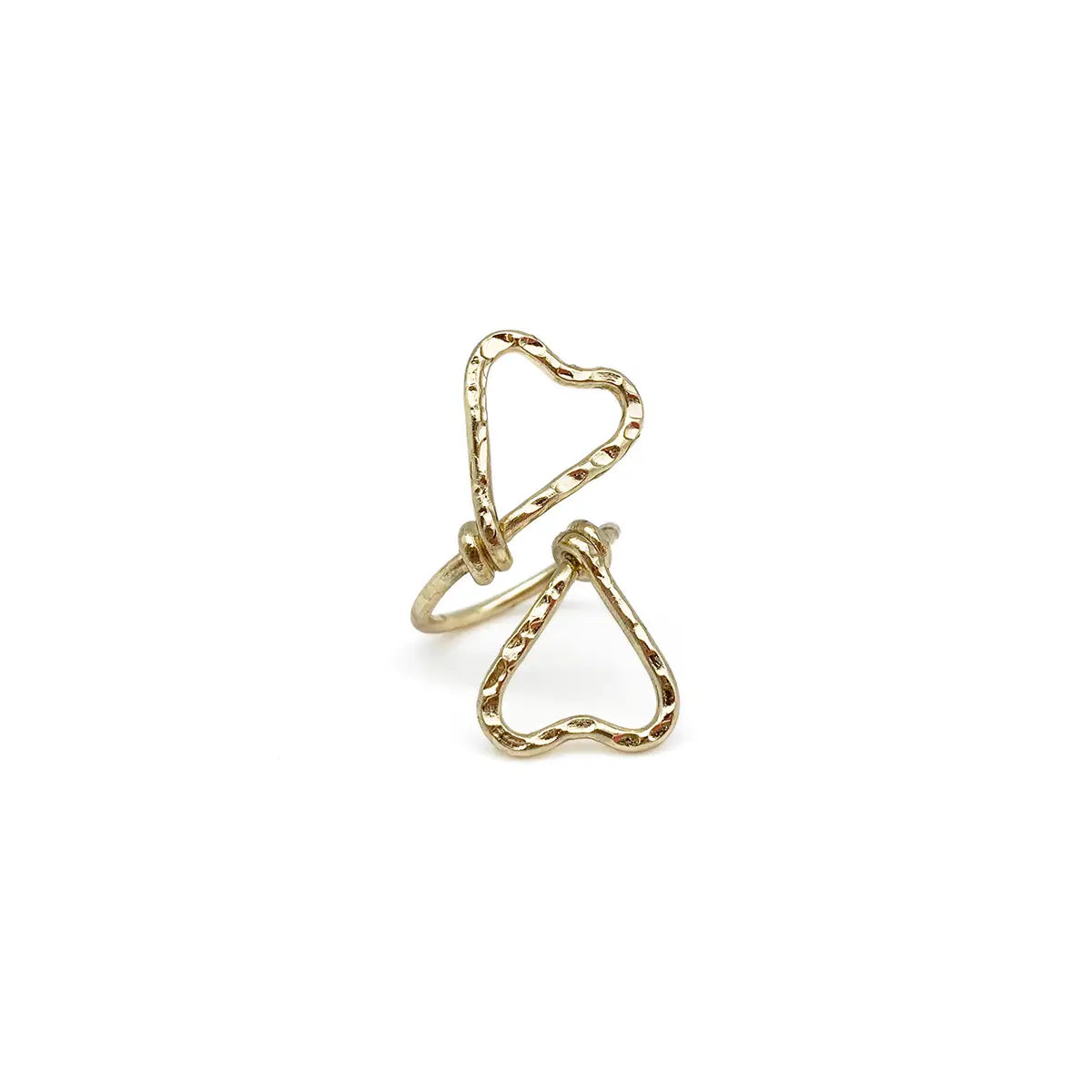 Anju Adjustable Brass Ring