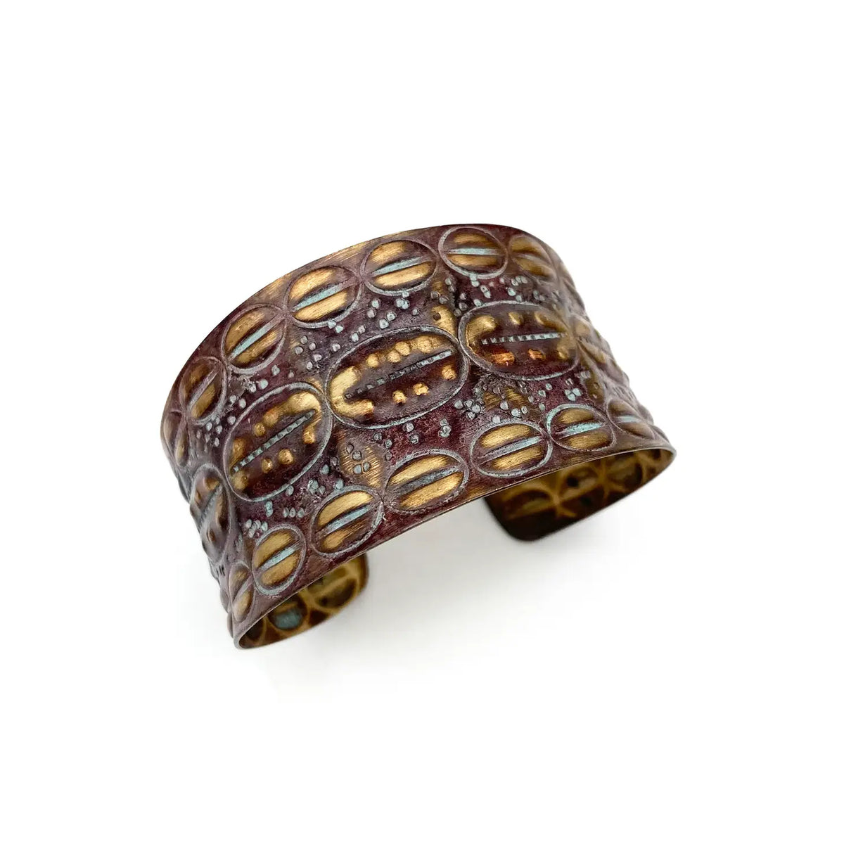 Anju Copper Patina Cuffs