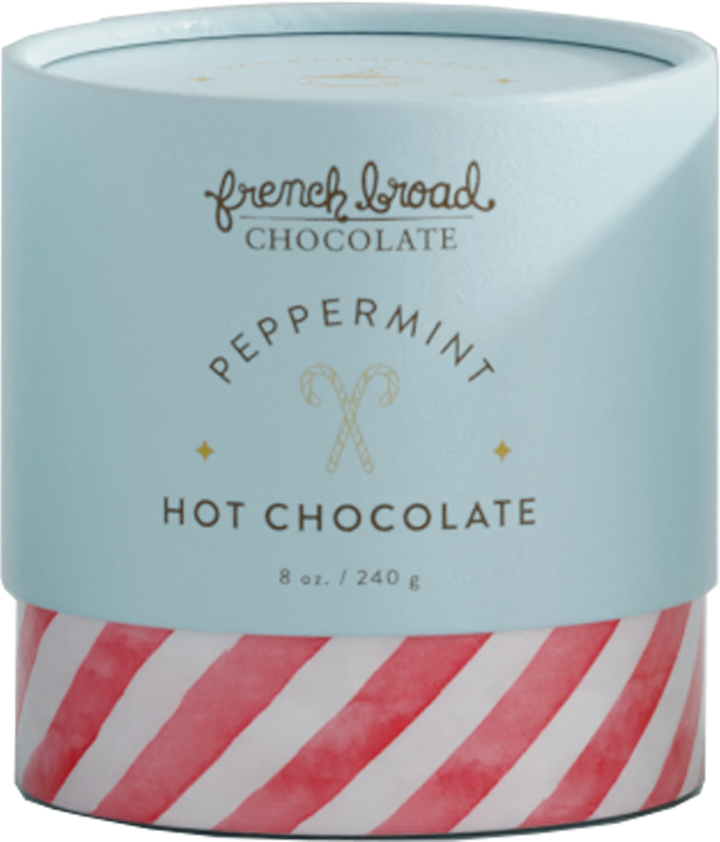 Peppermint Hot Chocolate by French Broad Chocolate