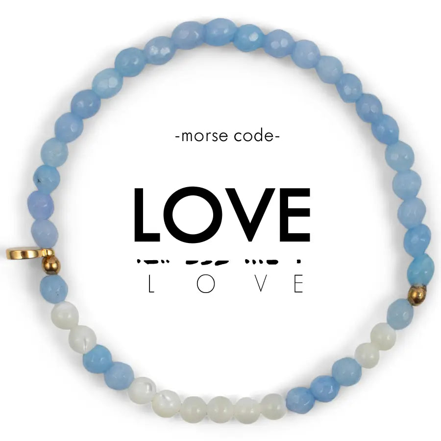 Morse Code Bracelet - LOVE