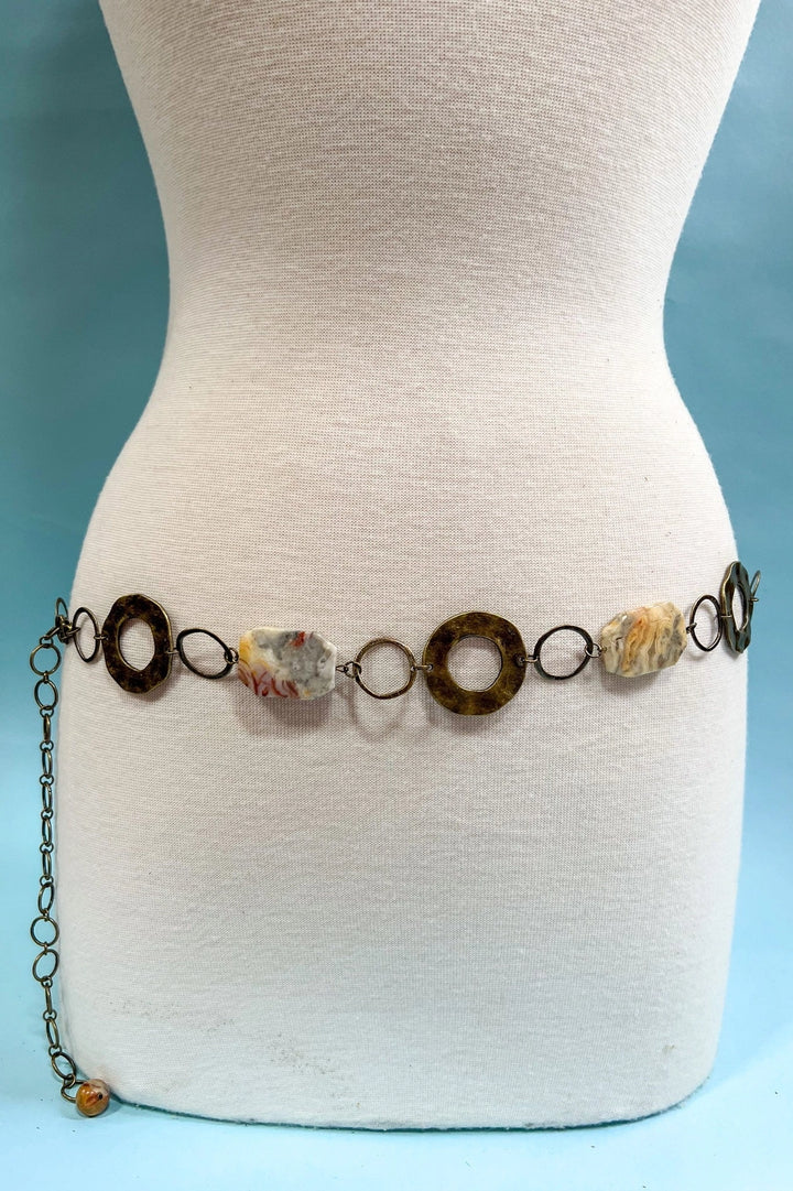 Tiger's Eye + Open Hoop Belt