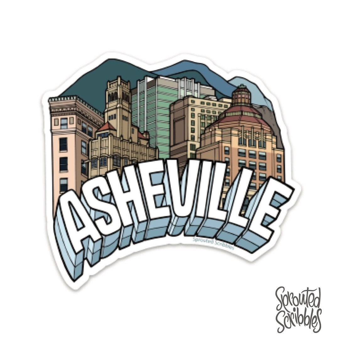 Asheville Historic Downtown Magnet