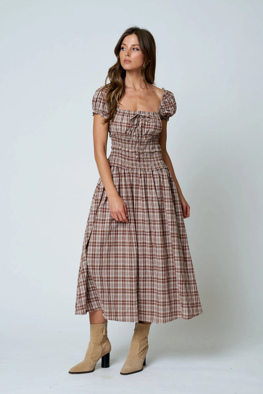 Plaid Corset Dress
