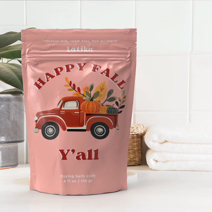 Happy Fall Y'All - Fizzing Bath Soak