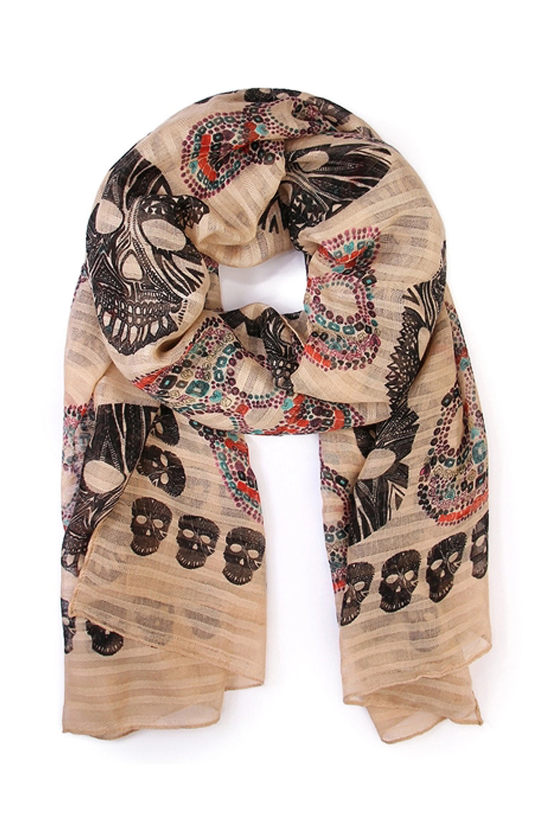 Sugar Skull Scarf