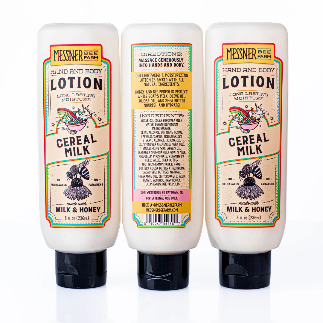 Cereal Milk - Milk and Honey Lotion  8oz