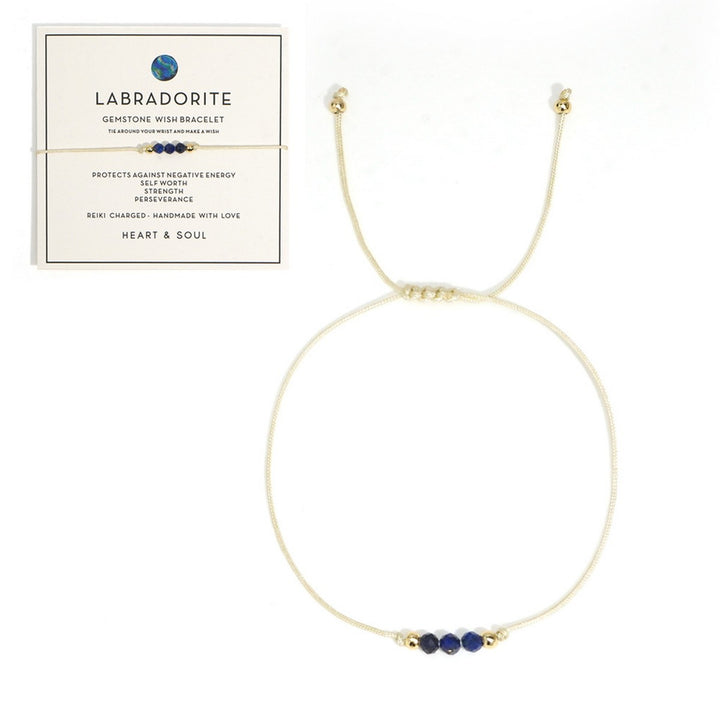 Gemstone Wish Bracelet