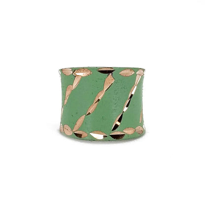 Anju New Copper Patina Cuff Ring
