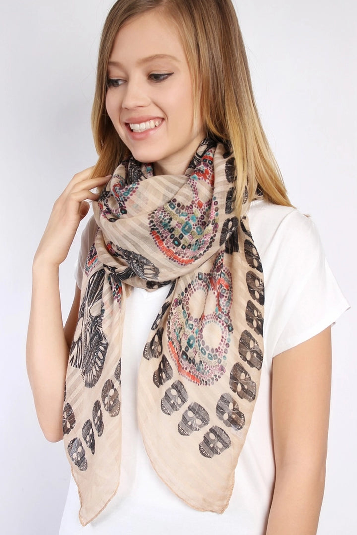 Sugar Skull Scarf