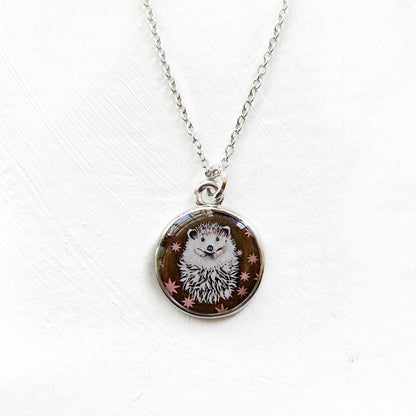 Seed & Sky Hedgehog Necklace