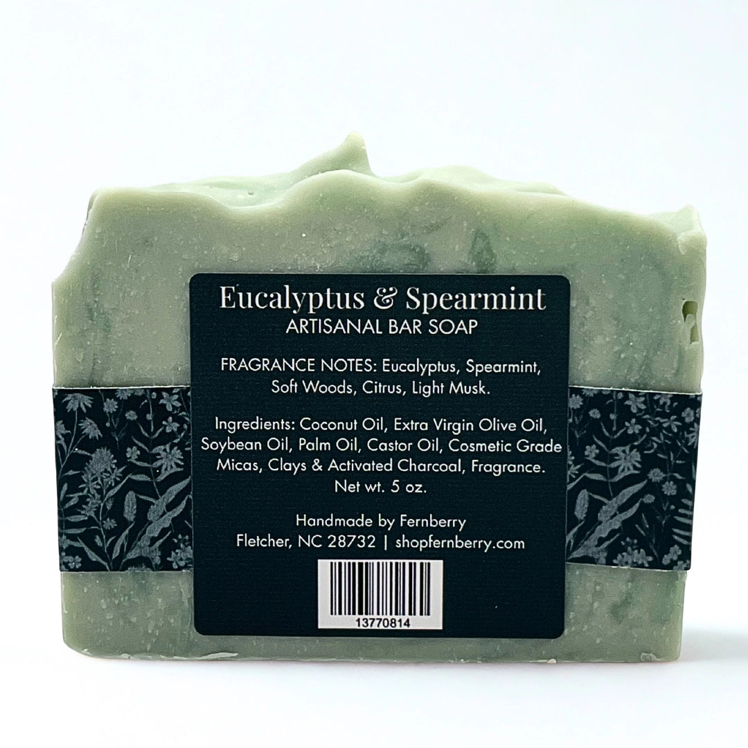 Eucalyptus + Spearmint - Artisanal Bar Soap