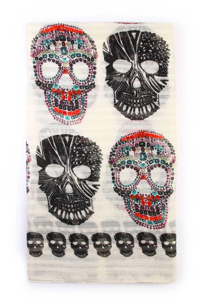Sugar Skull Scarf