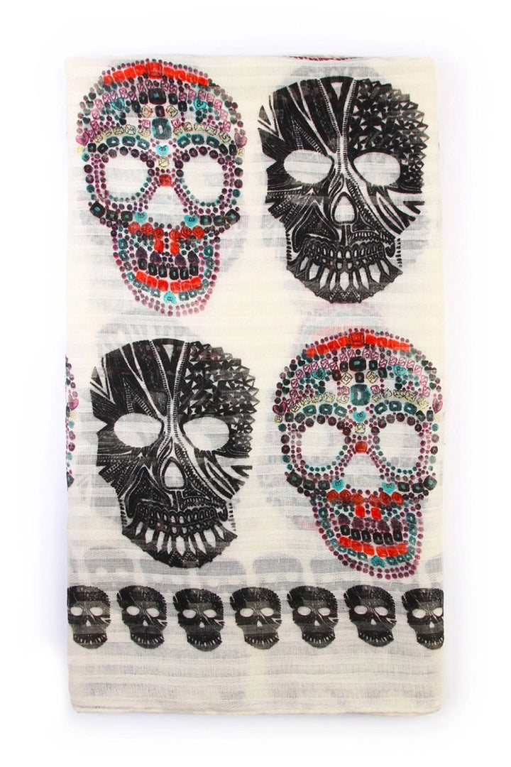 Sugar Skull Scarf