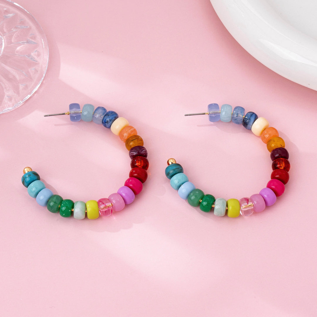 Color Palette Hoop Earring