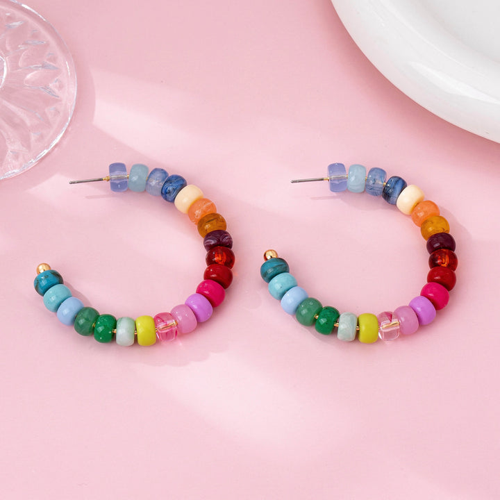 Color Palette Hoop Earring