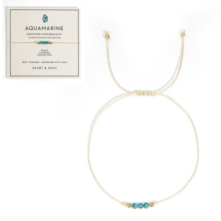 Gemstone Wish Bracelet