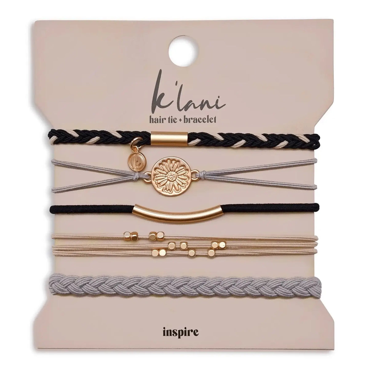Athleisure Bracelet + Hair Tie Set