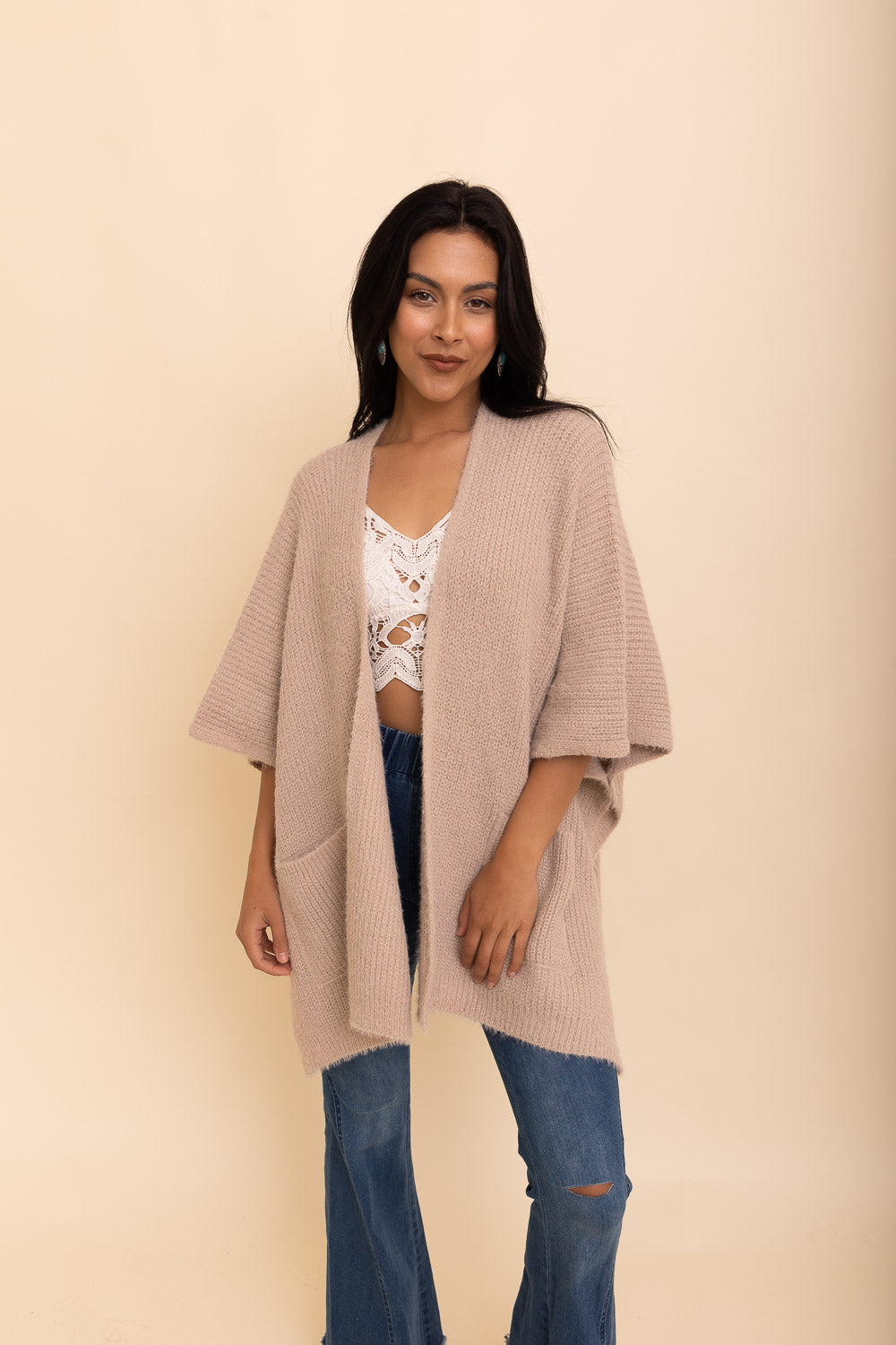 Chic Bouclé Cardigan