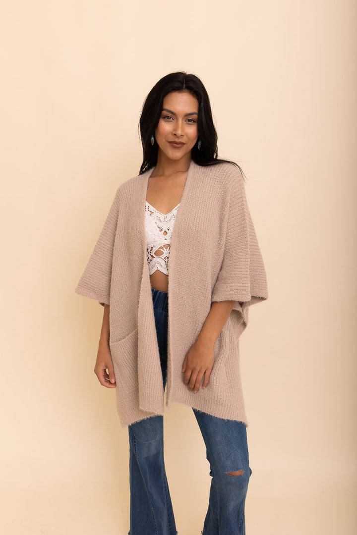 Chic Bouclé Cardigan