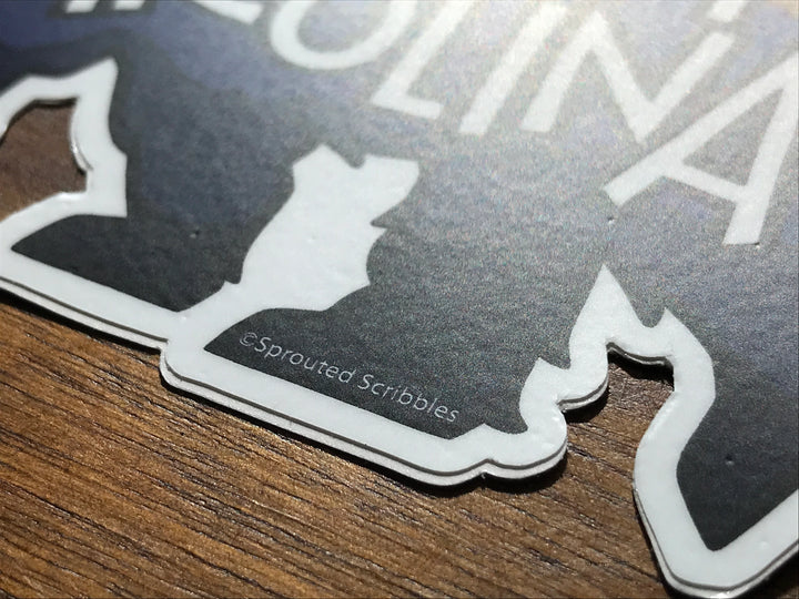 North Carolina Bear Sticker