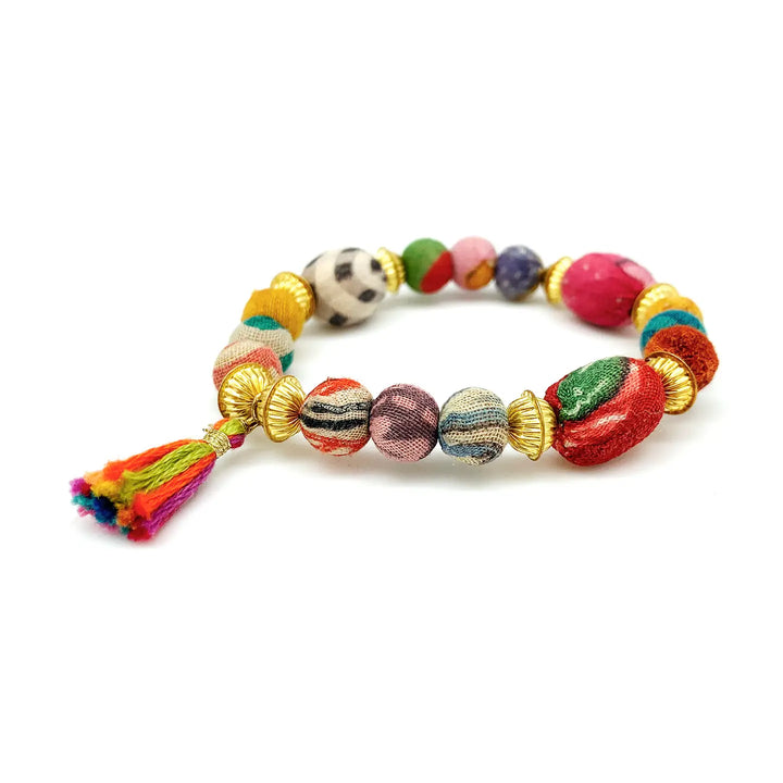 Aasha Single Beaded Stretch Bracelet