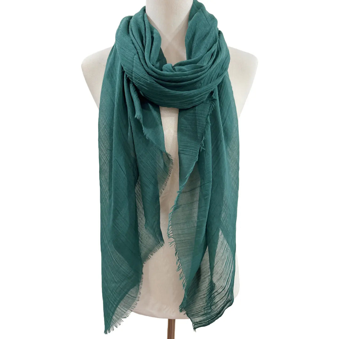 Lightweight Solid Color Scarf