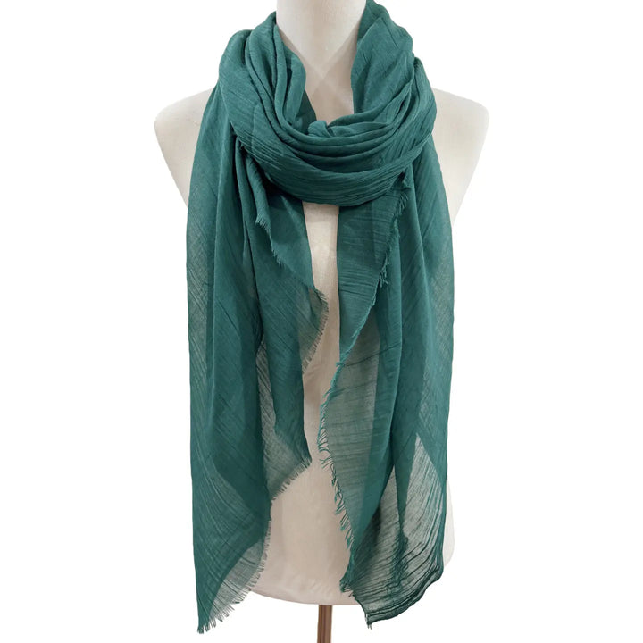 Lightweight Solid Color Scarf