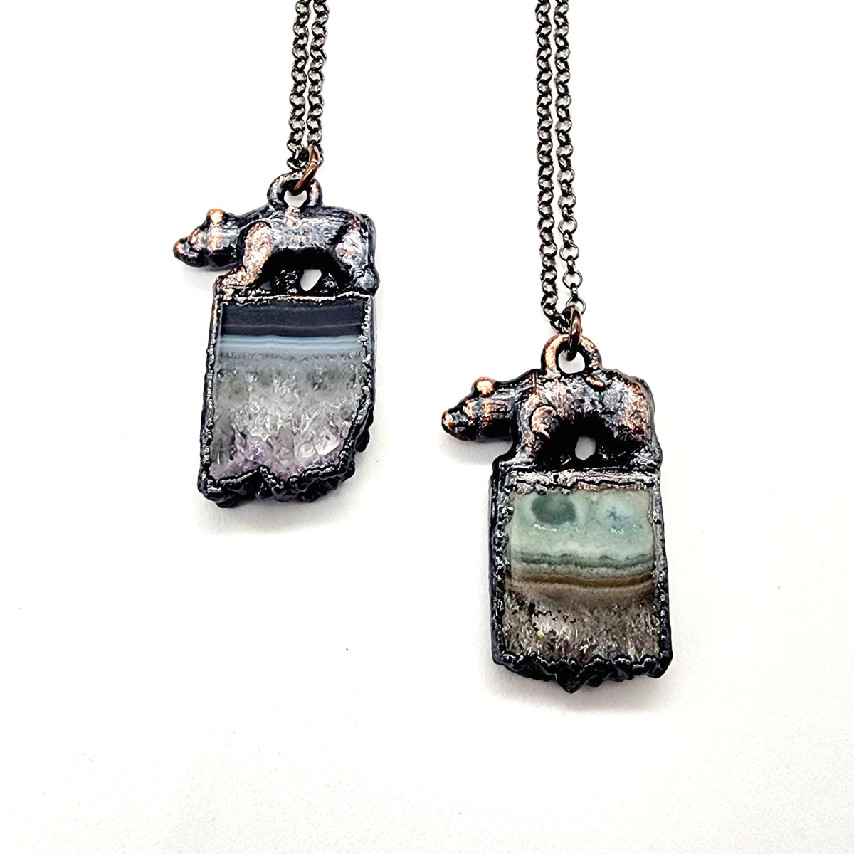 Amethyst Bear Pendant