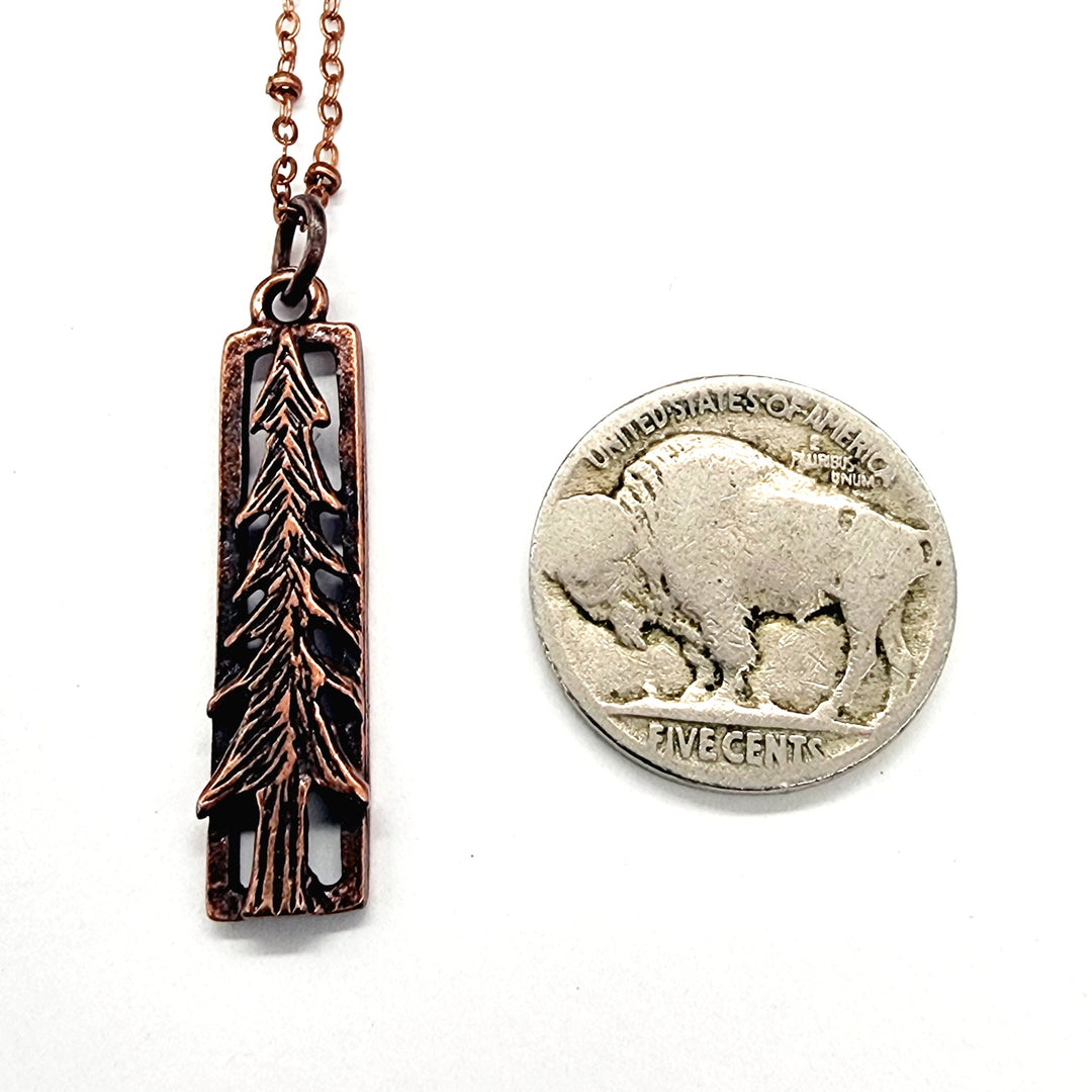 Lone Pine Copper Pendant