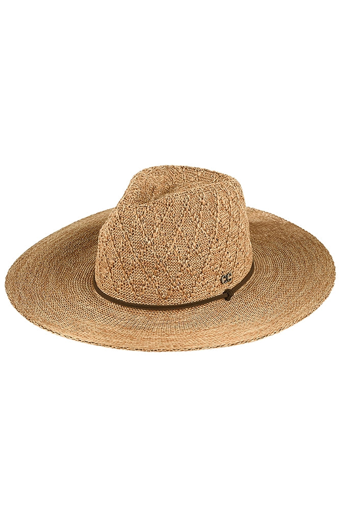 Packable Straw Panama Hat