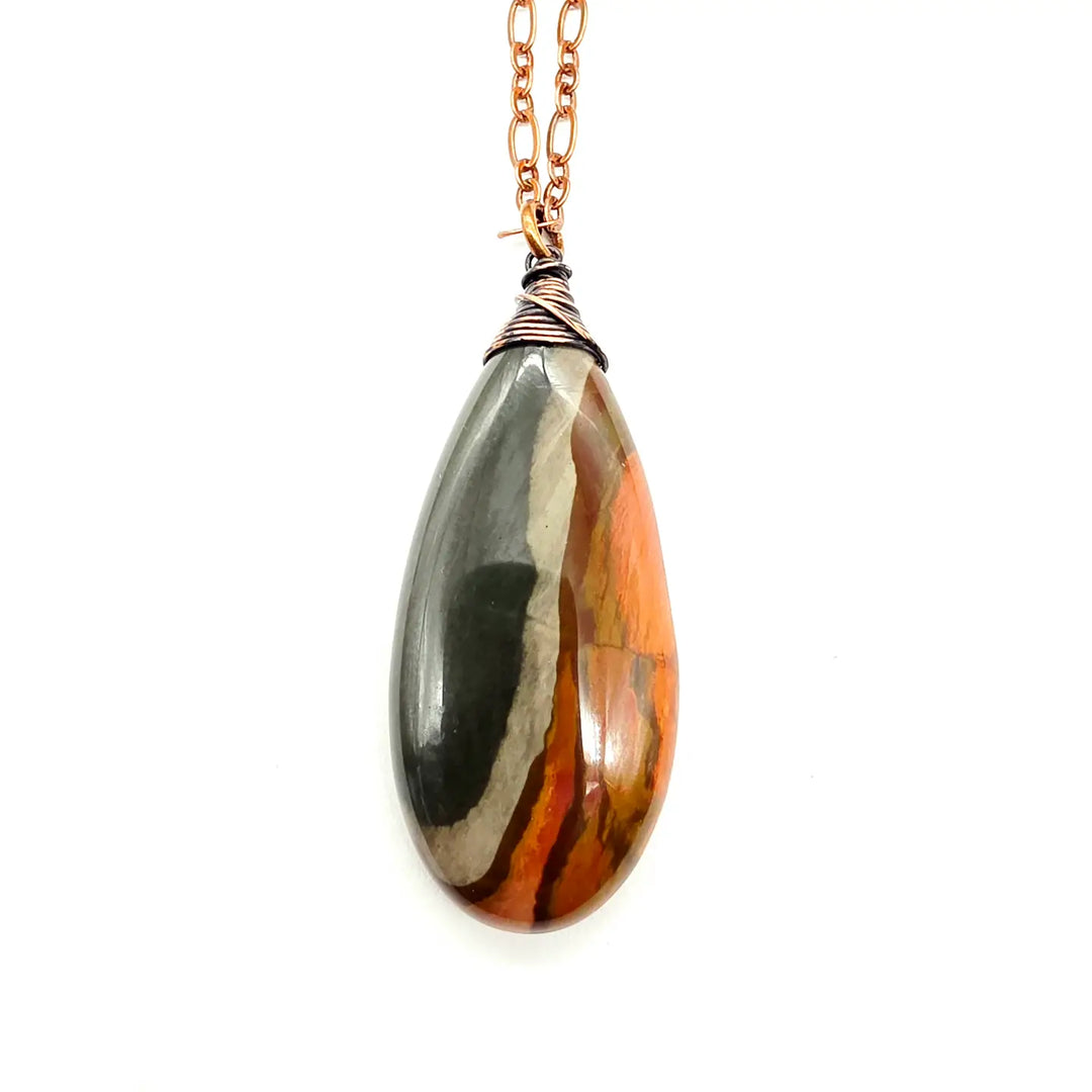 Polychrome Jasper Pendant