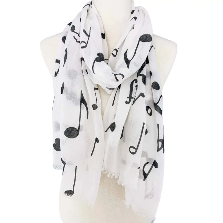 Music Notes Scarf