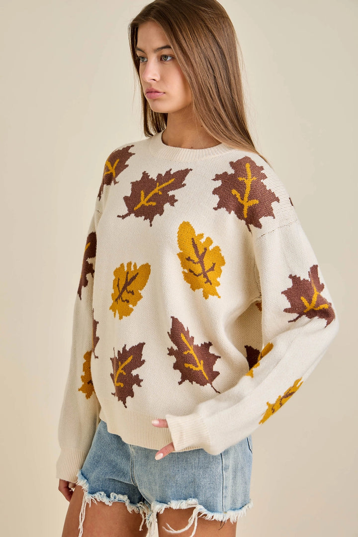 Autumn Leaves Pullover