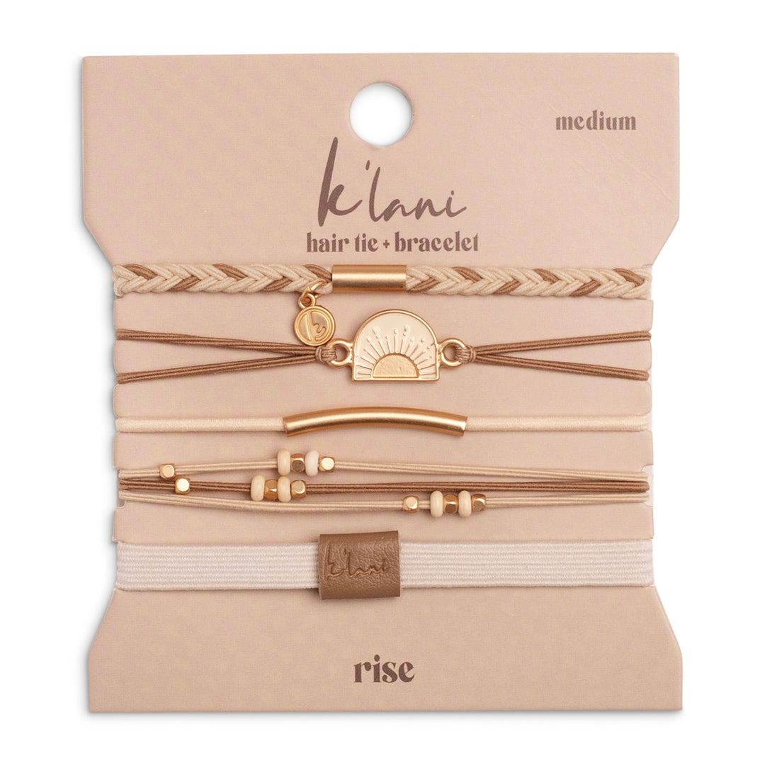 Athleisure Bracelet + Hair Tie Set