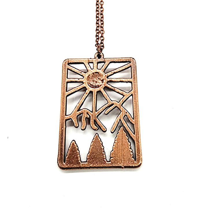 Sunstone Mountain Vista Necklace
