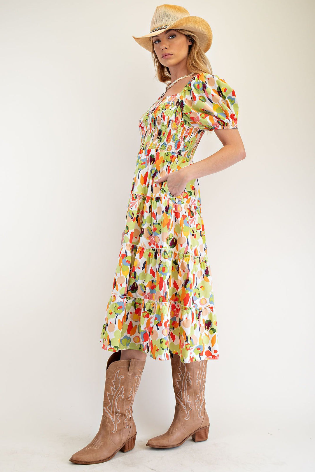 Cotton Poplin Dress