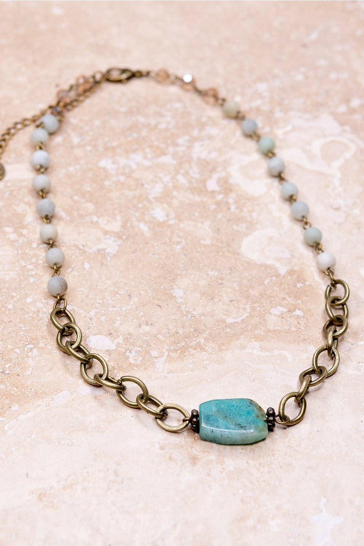Amazonite Dylan Necklace