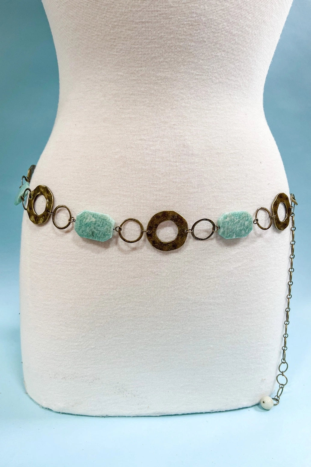 Amazonite Boho Belt