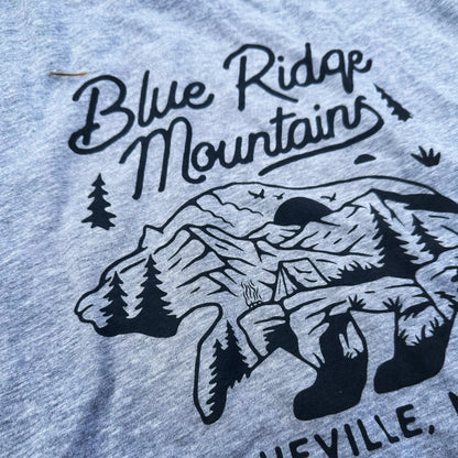 Blue Ridge Mountain Bear Tee