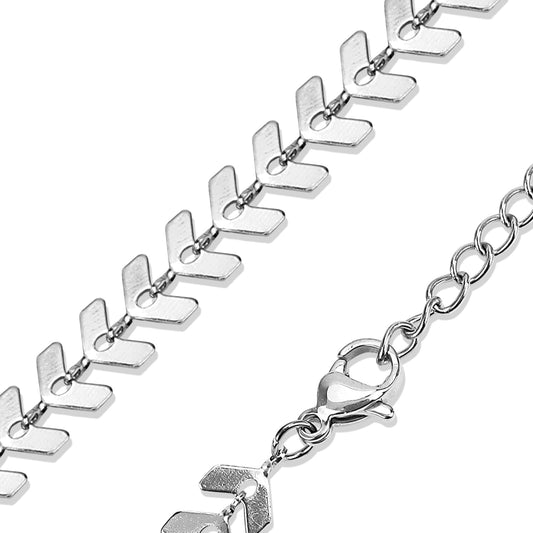 Chevron Chain Necklace