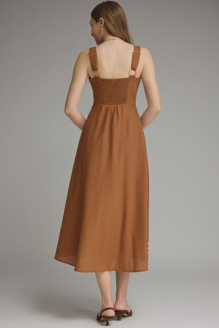 Embroidery Detail Retro Dress