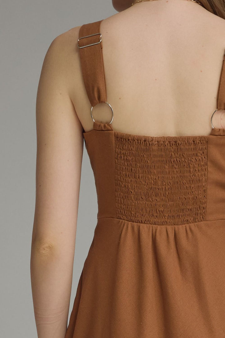 Embroidery Detail Retro Dress