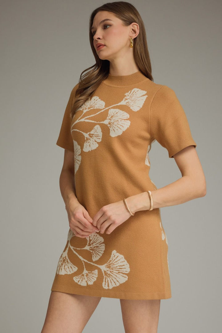 Botanical Sweater Dress